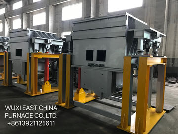 คุณภาพ  Cored Induction Copper Brass Bronze Melting Furnace , Upcasting Continuous Frequency Induction Furnace โรงงาน